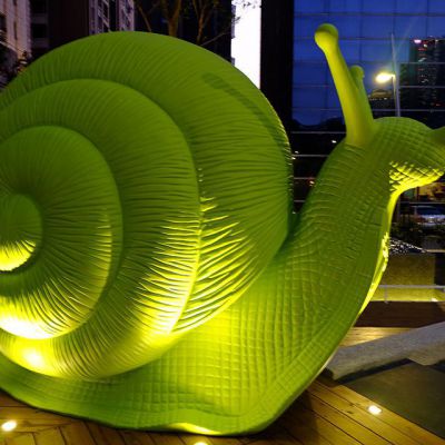 玻璃钢蜗牛雕塑